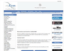 Tablet Screenshot of myeconmall.com